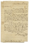 George Washington Autograph Letter Signed, With Bold Writing & Signature -- Washington Writes to His Nephew Bushrod Washington (Thus Signed Twice) Regarding a ''Singular'' Oddity in His Land Holdings
